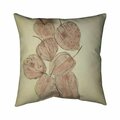 Fondo 20 x 20 in. Closed Ground Cherries-Double Sided Print Indoor Pillow FO2794032